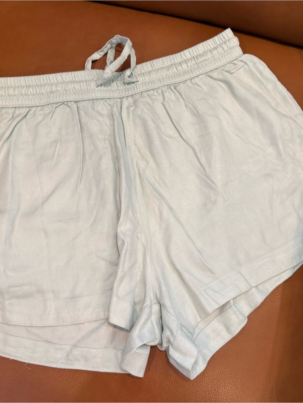 Salt Life Light Blue Women's Drawstring Athletic Shorts